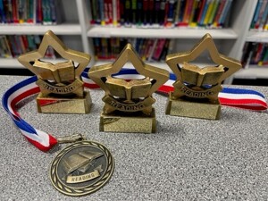 Photo trophies medal