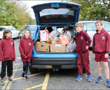 Donations for trinity food bank