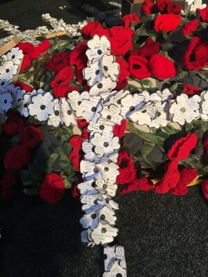Remembrance Cross Detail