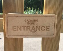 Growing hope entrance