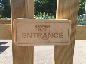 Growing hope entrance