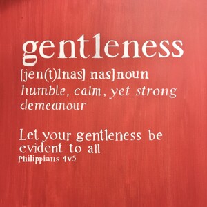 Gentleness fruitsofspirit